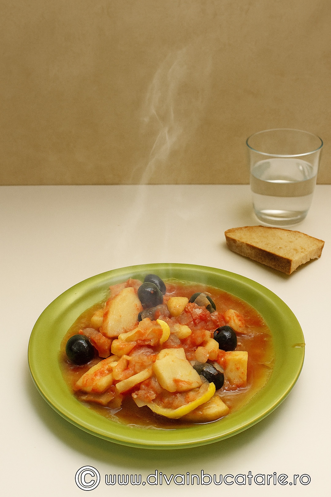 telina cu masline reteta de post