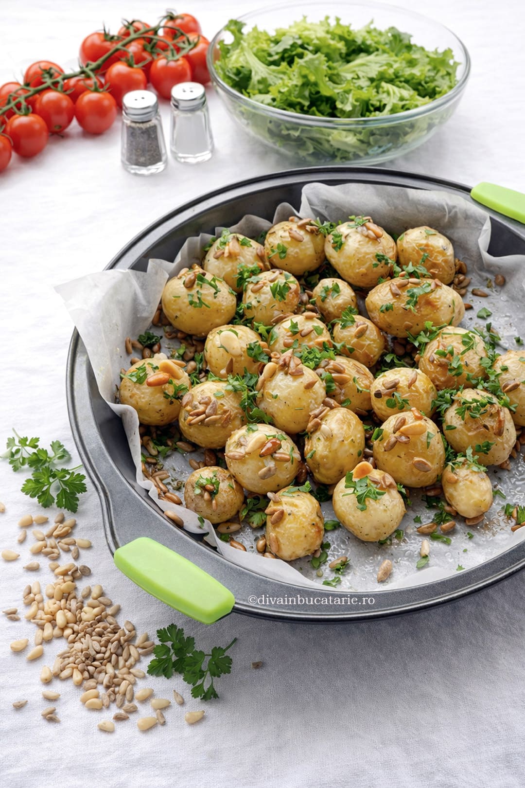 Cartofi noi copti cu seminte A