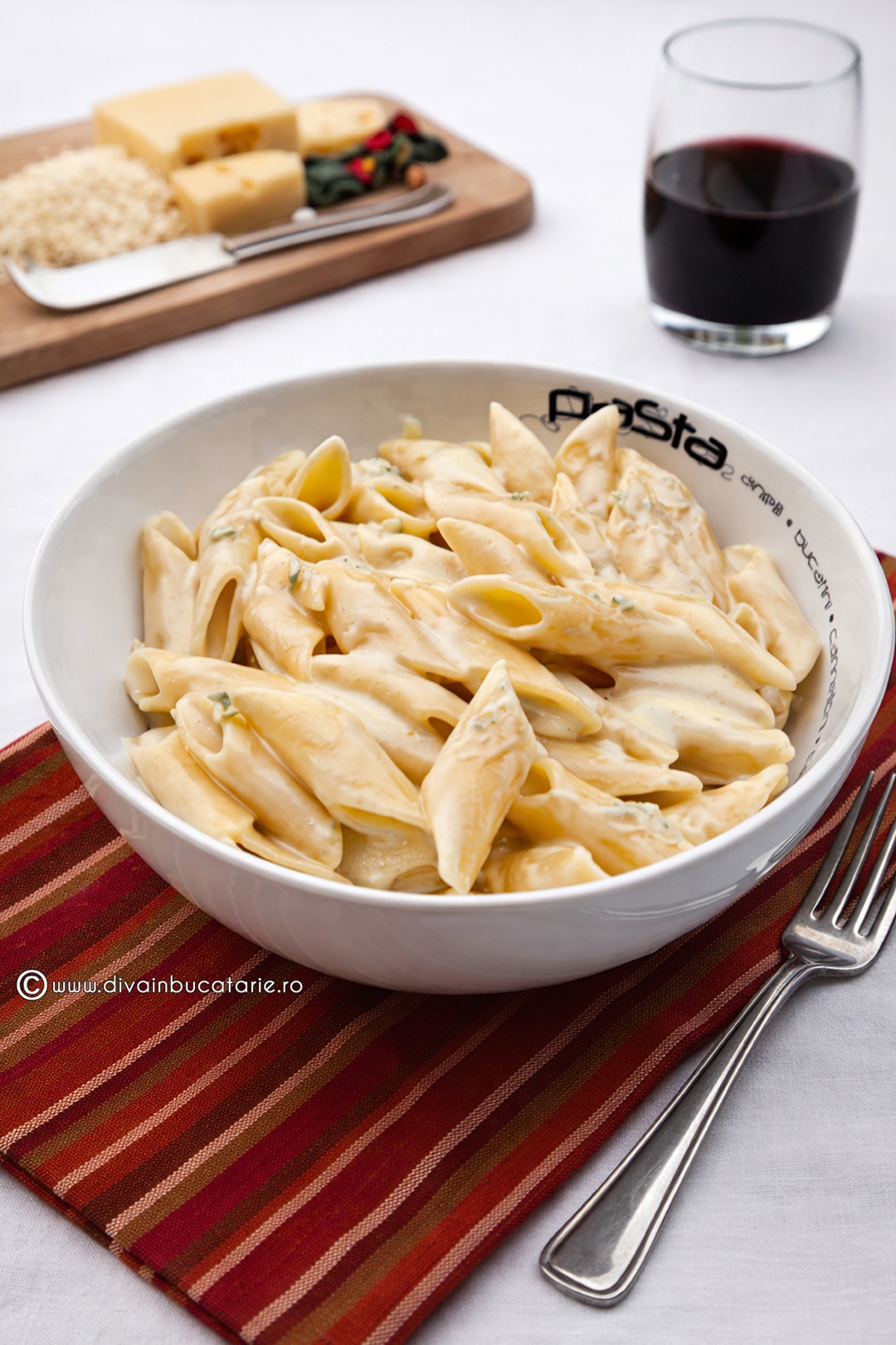 penne quatro formaggi reteta diva in bucatarie A