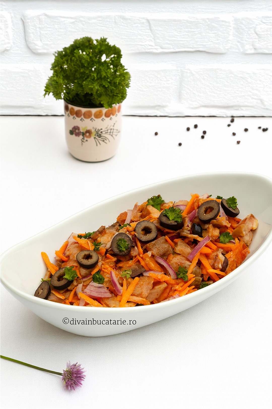 salata de hering afumat A