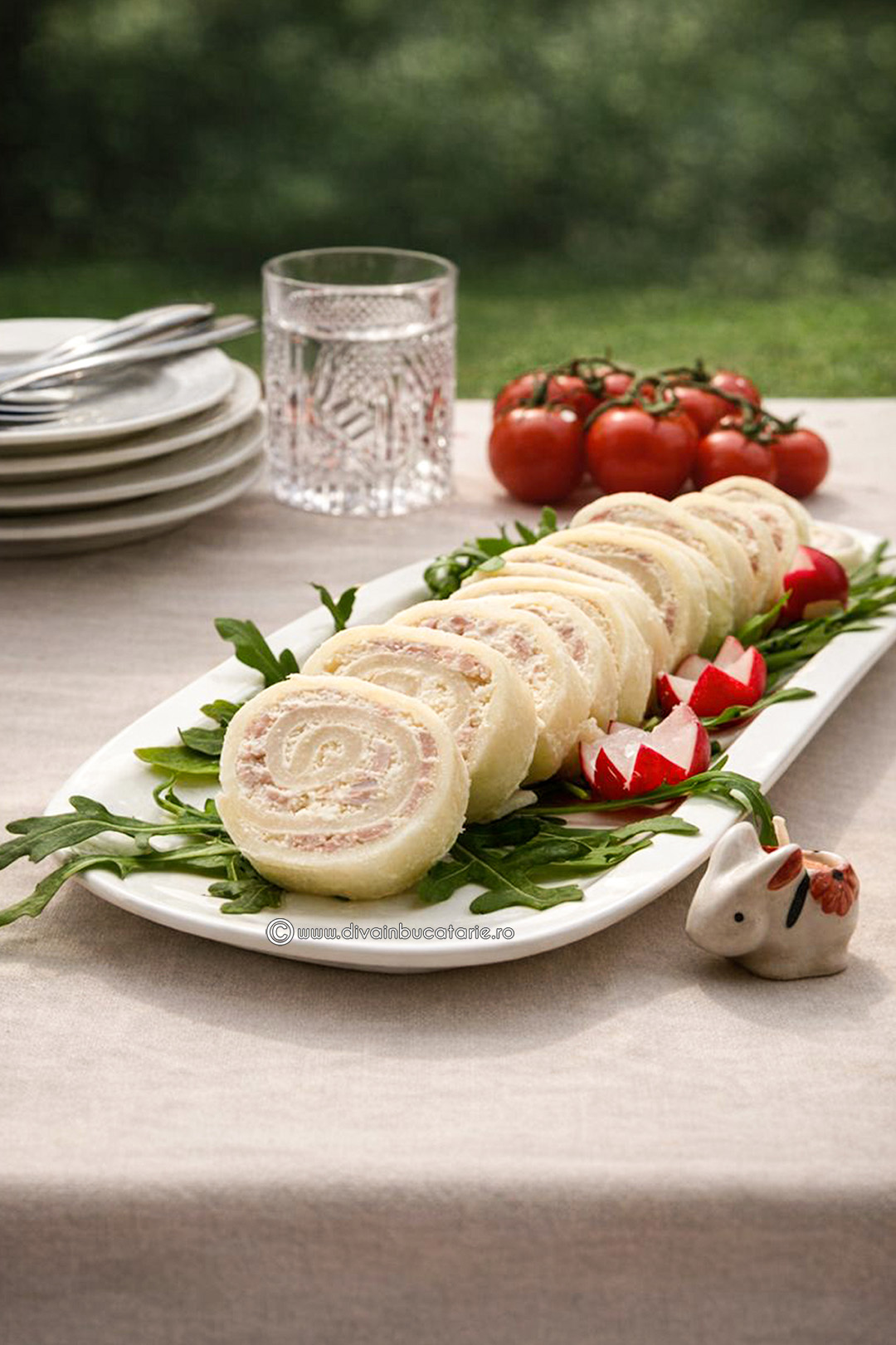 rulada de cascaval cu sunca reteta divainbucatarie A