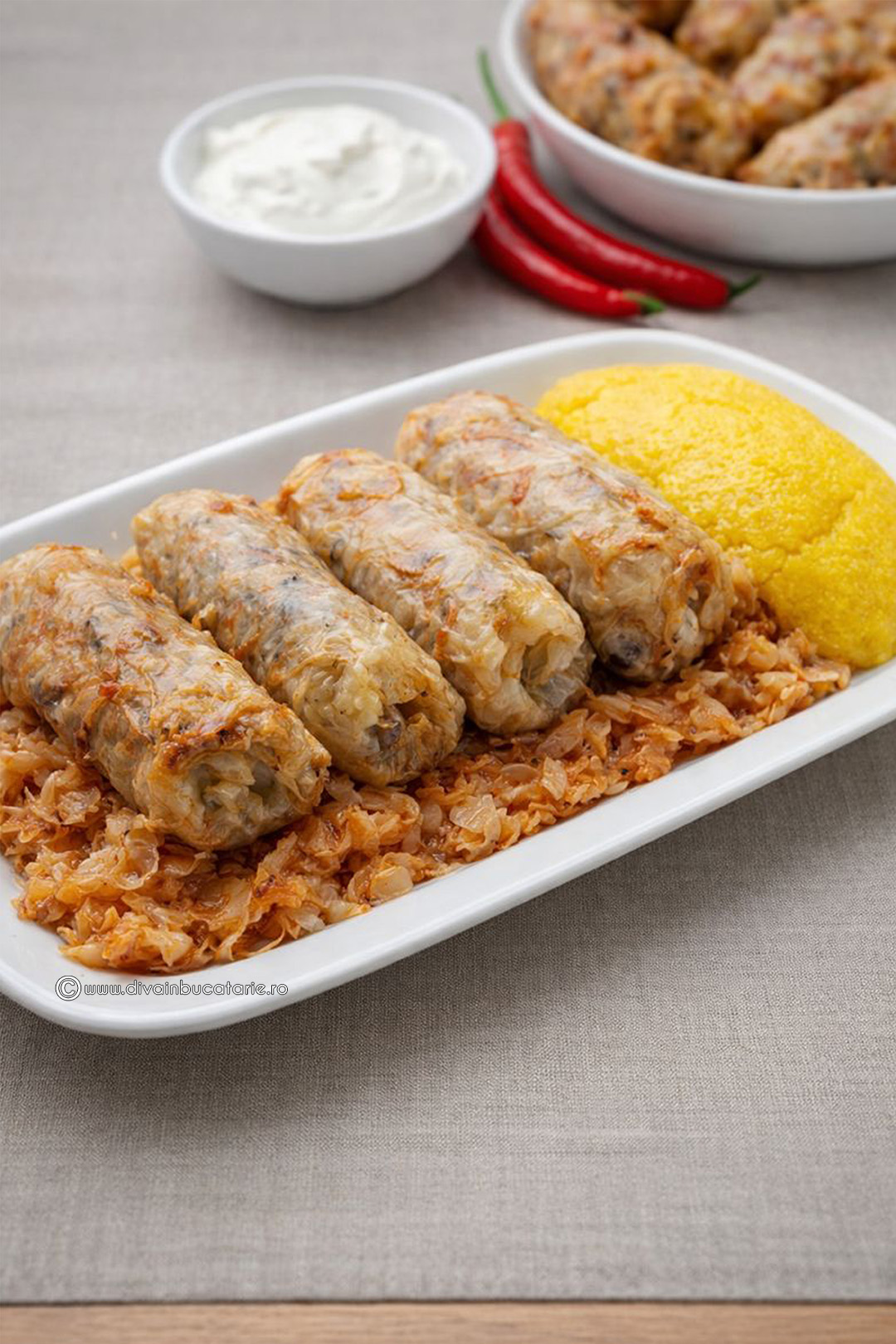 sarmale de post cu ciuperci si orez reteta divainbucatarie A