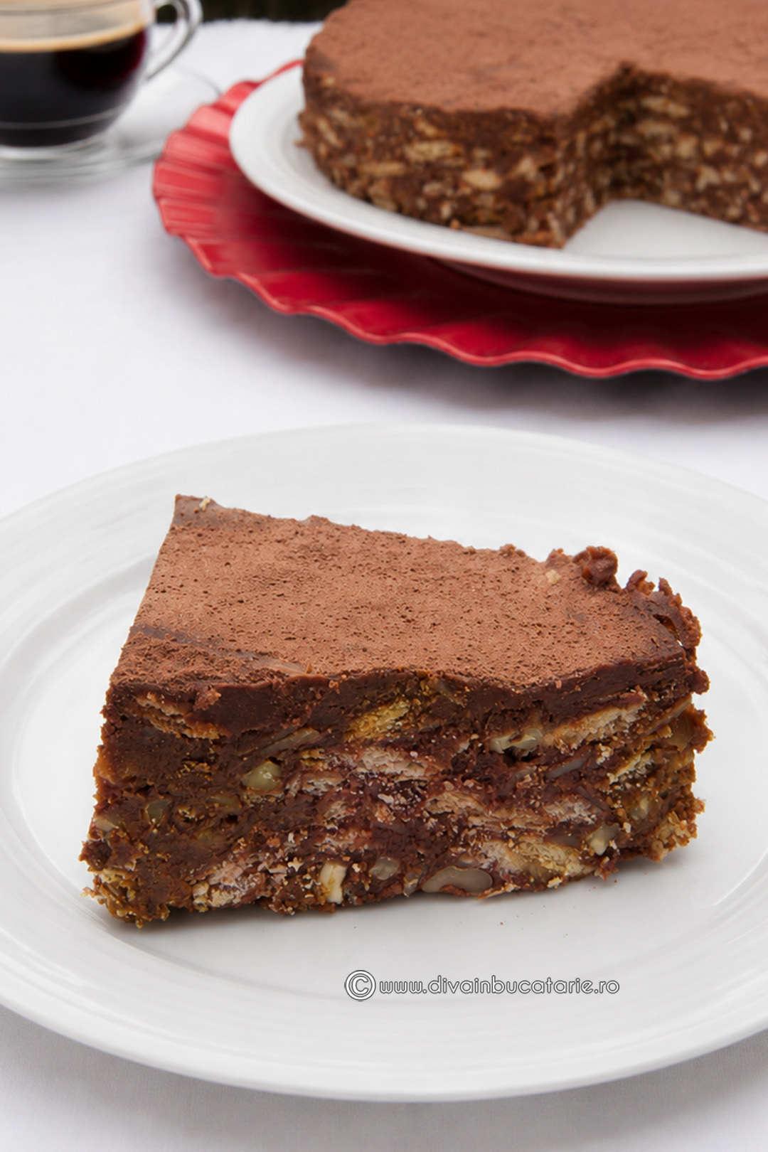 tort de biscuiti cu ciocolata A