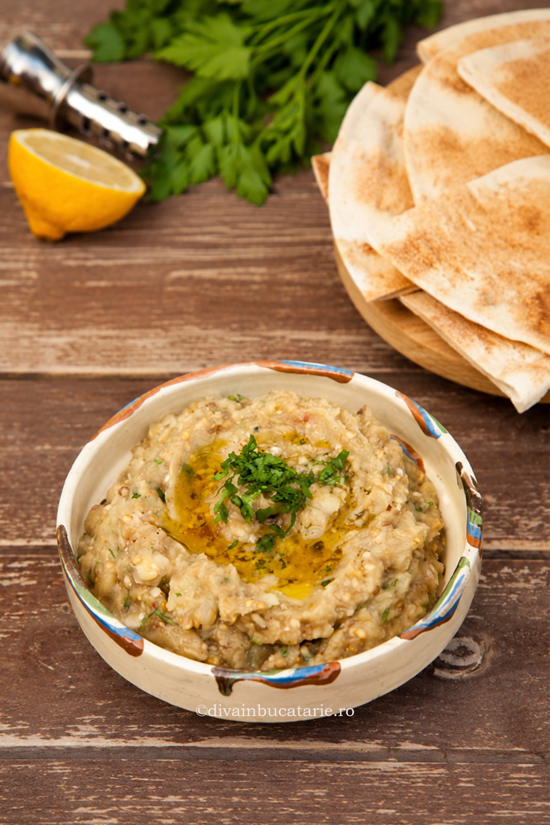 Baba ghanouj reteta diva in bucatarie A