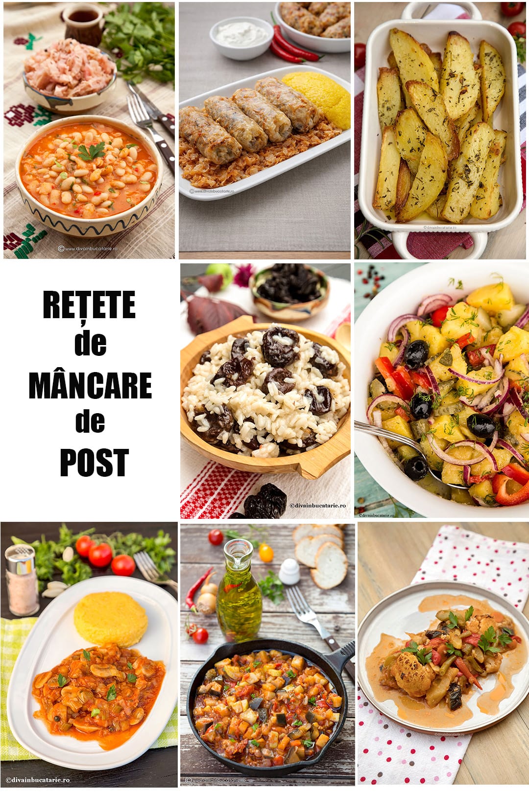 RETETE DE MANCARE DE POST - DIVA IN BUCATARIE a