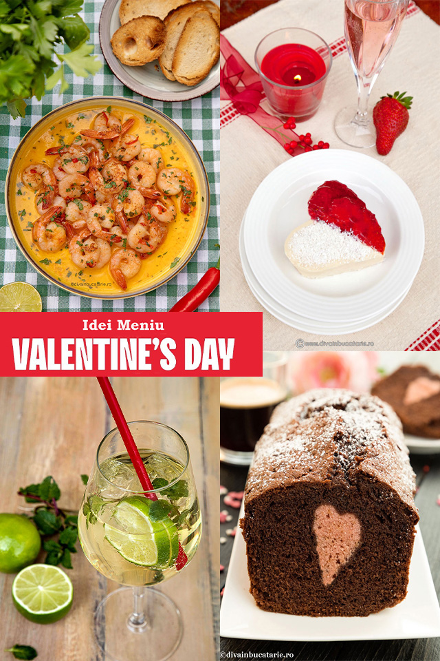 idei meniu valentine's day