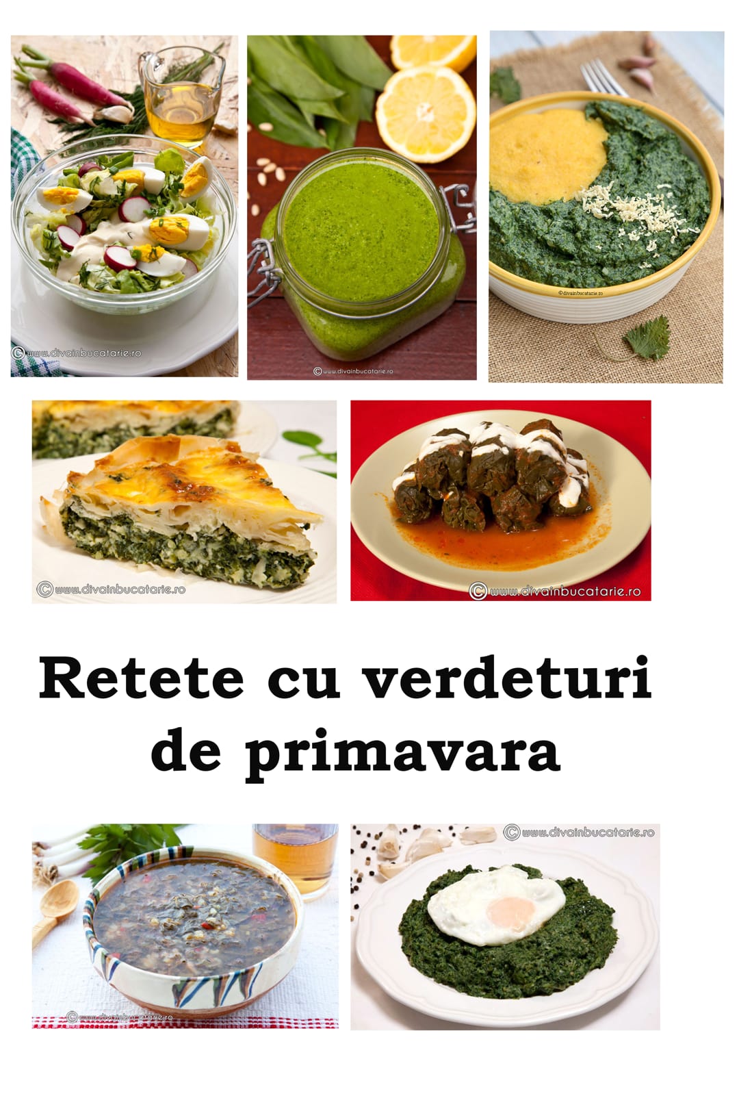 Retete cu verdeturi de primavara A