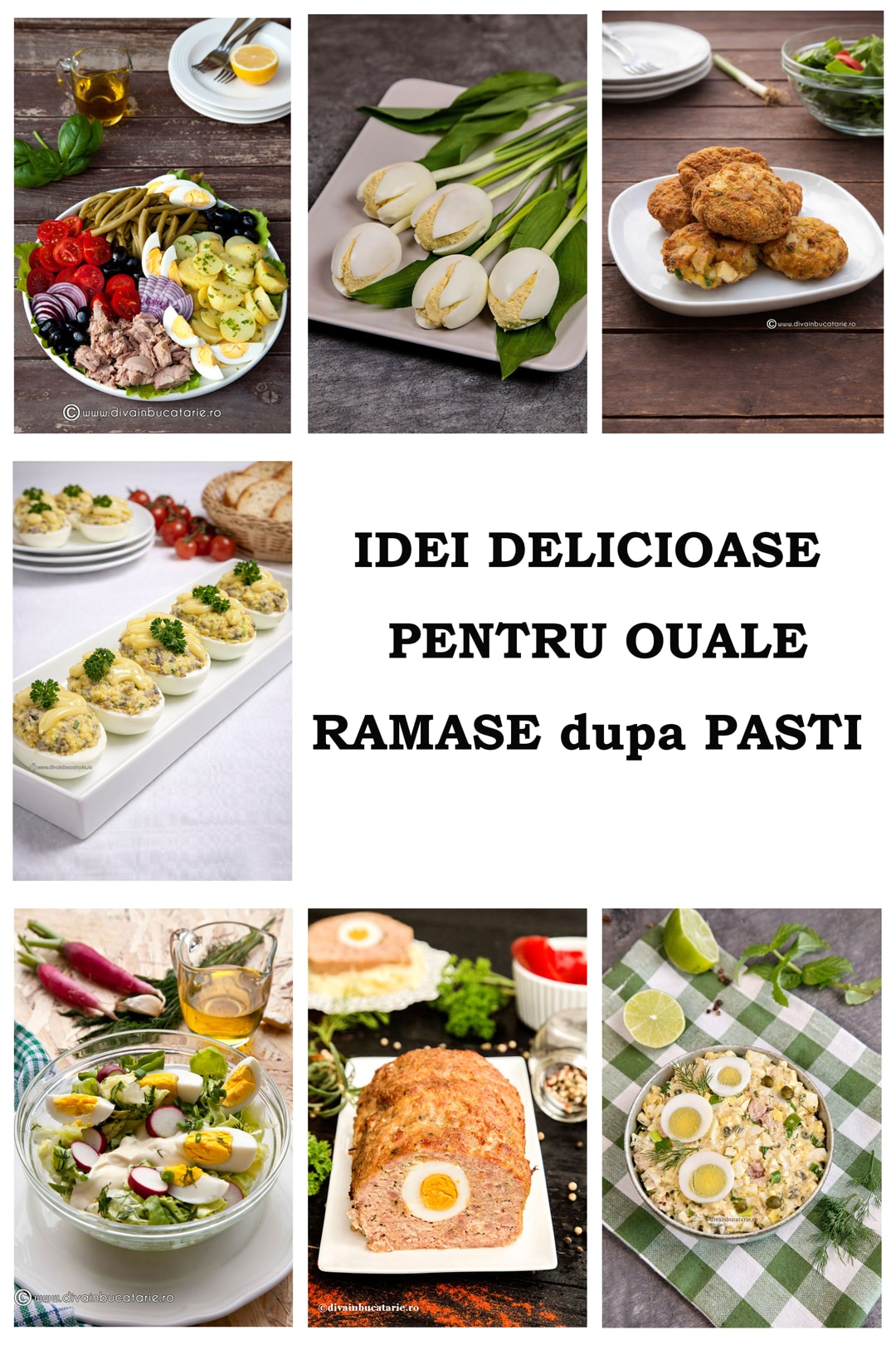 Idei delicioase pentru ouăle rămase după Paști a