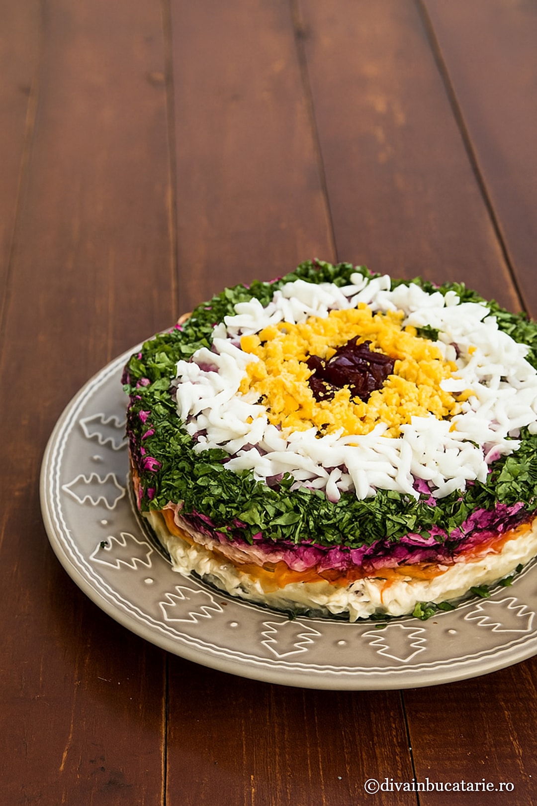 Salata shuba reteta diva in bucatarie