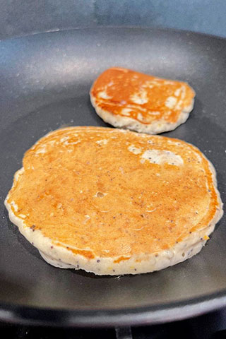 pancakes de post cu mac si portocale diva in bucatarie 8