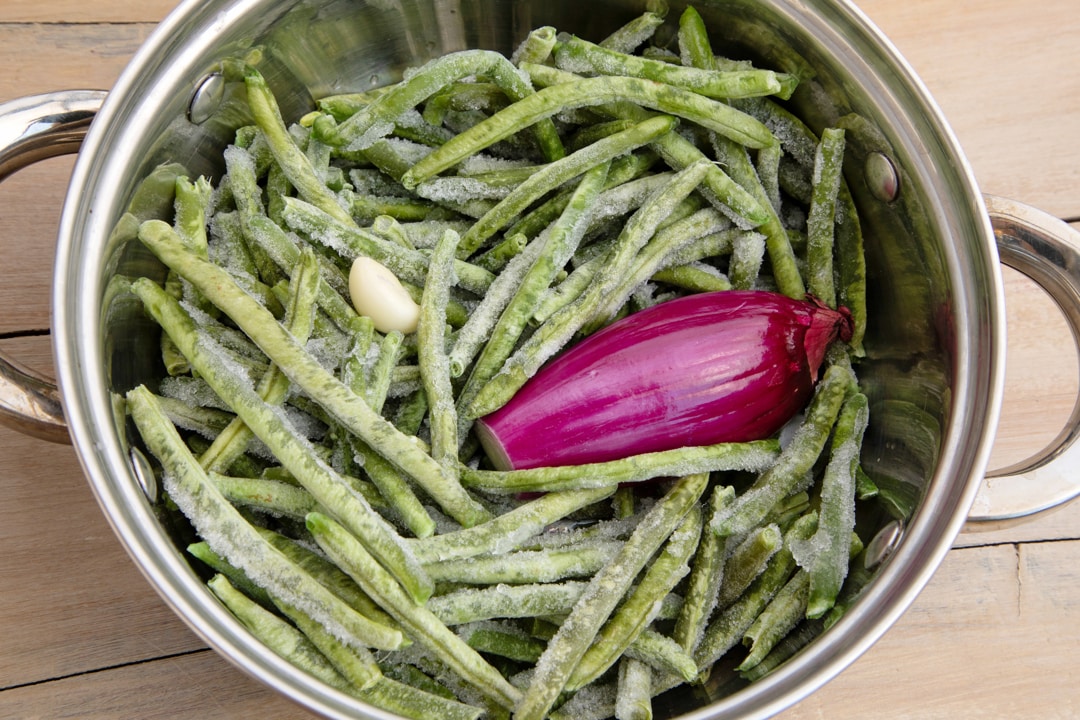 Fasole verde gratinata 1