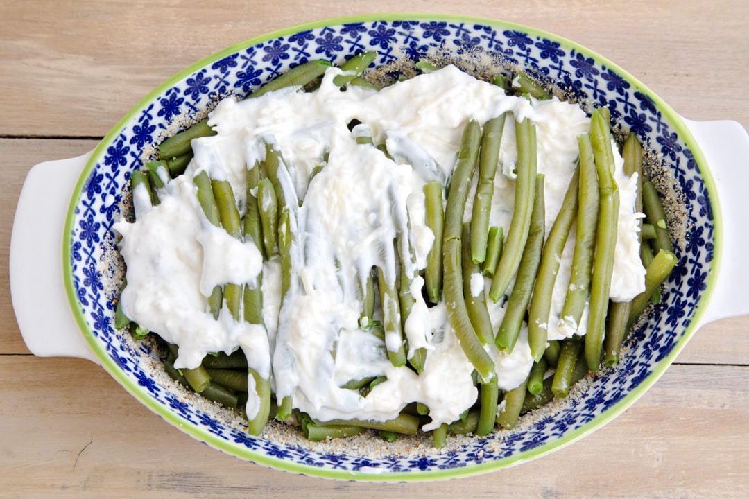 Fasole verde gratinata 4