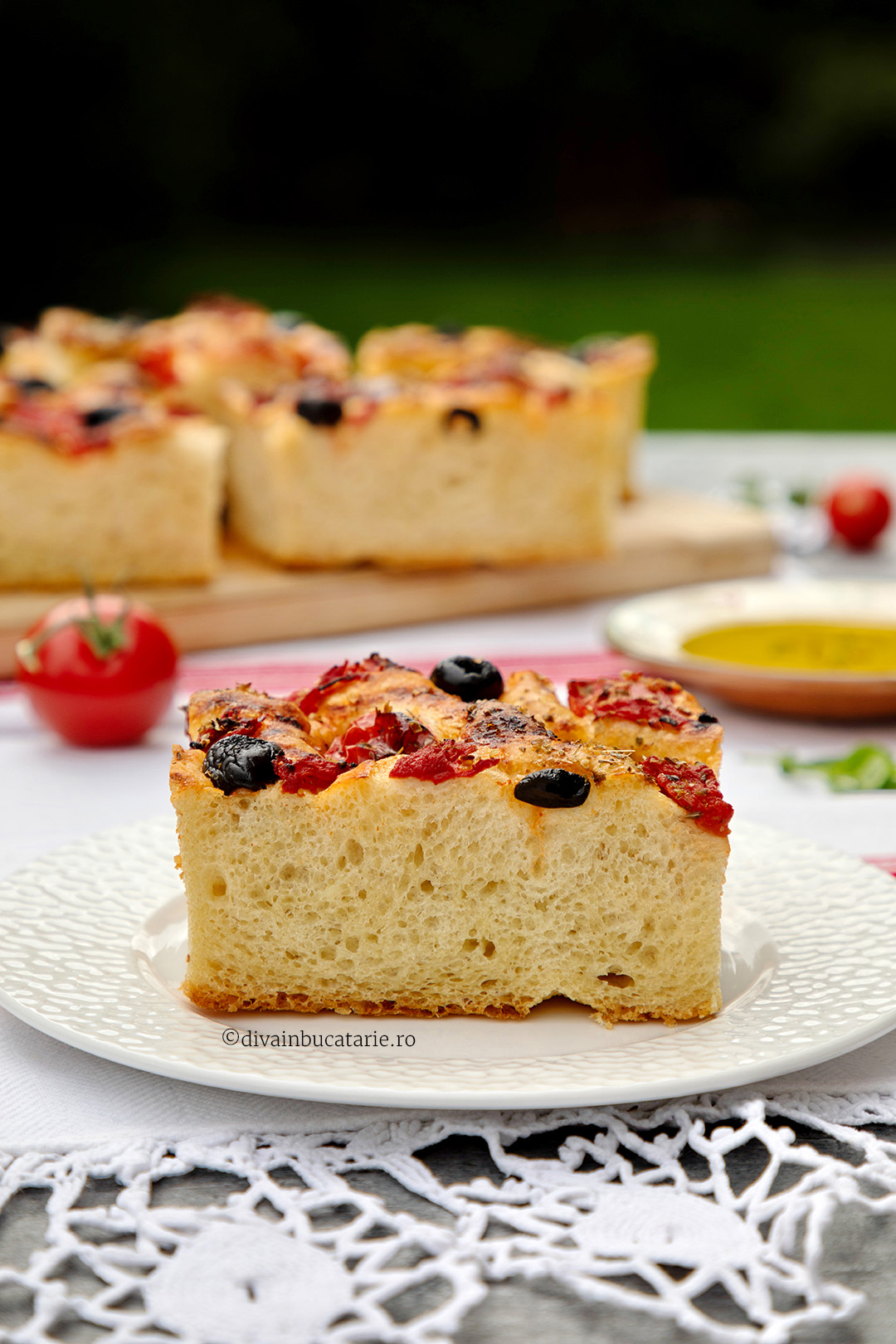 foccacia cu rosii si masline A