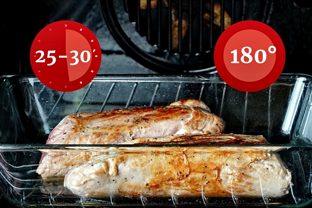 muschiulet de porc cu sos de rosii si usturoi 3