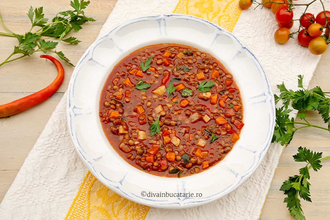 mancare de linte cu legume B