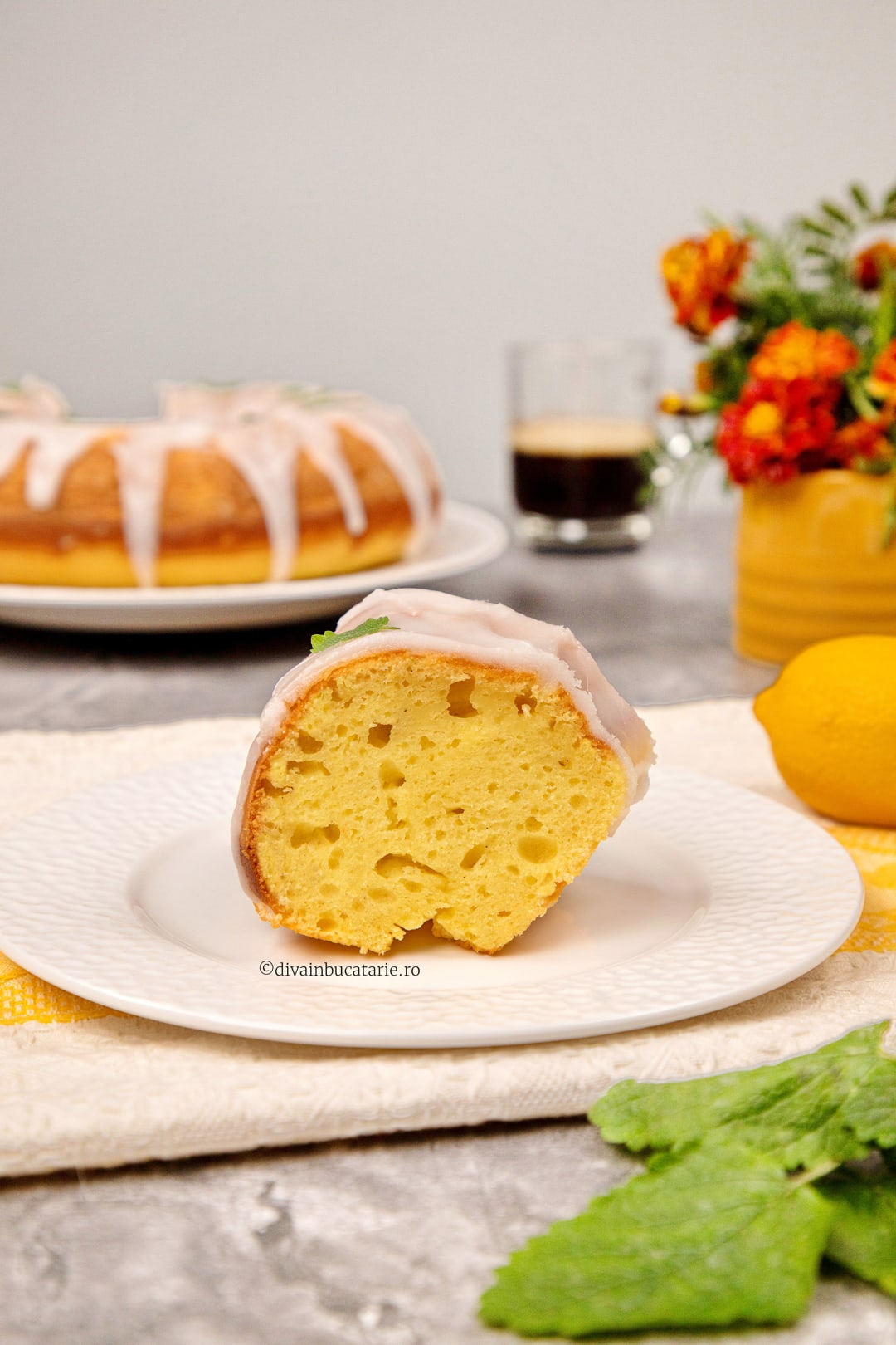 prajitura cu ricotta si lamaie D