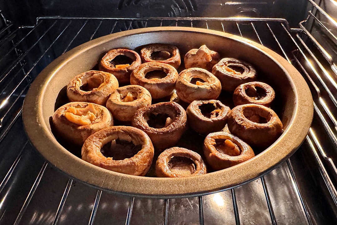 Gratin de ciuperci cu orez 1