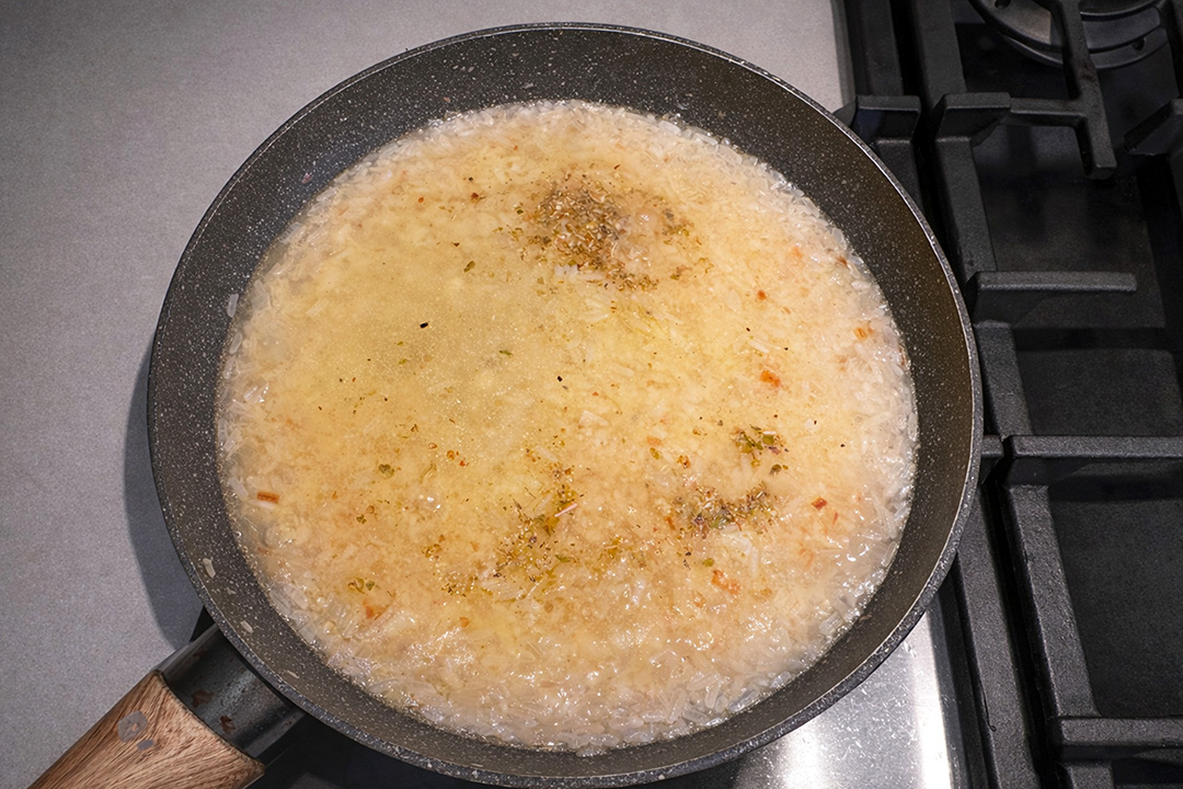 Gratin de ciuperci cu orez 2