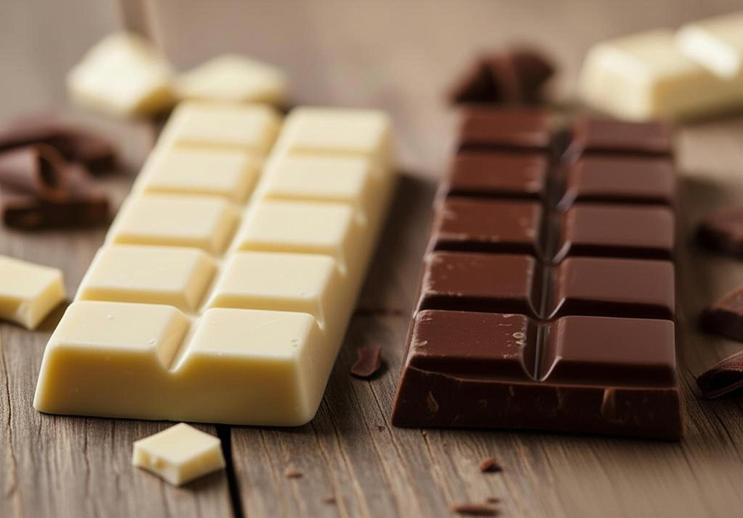 ciocolata alba vs neagra B