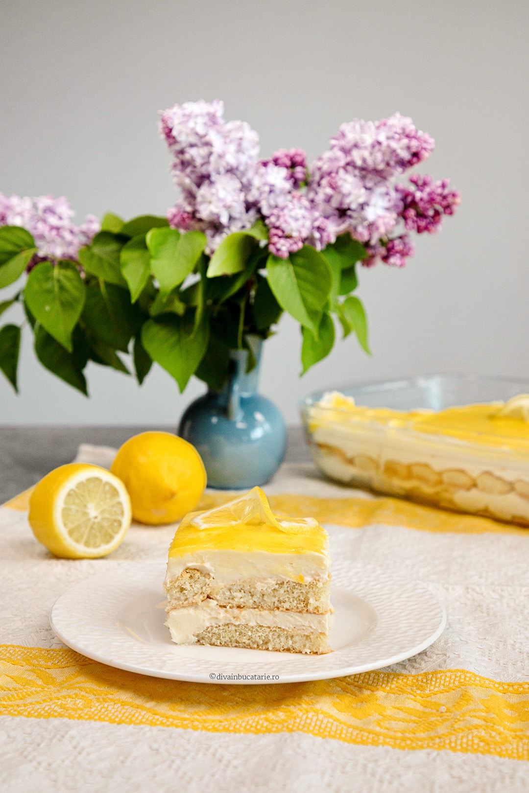 tiramisu cu lamaie reteta diva in bucatarie A