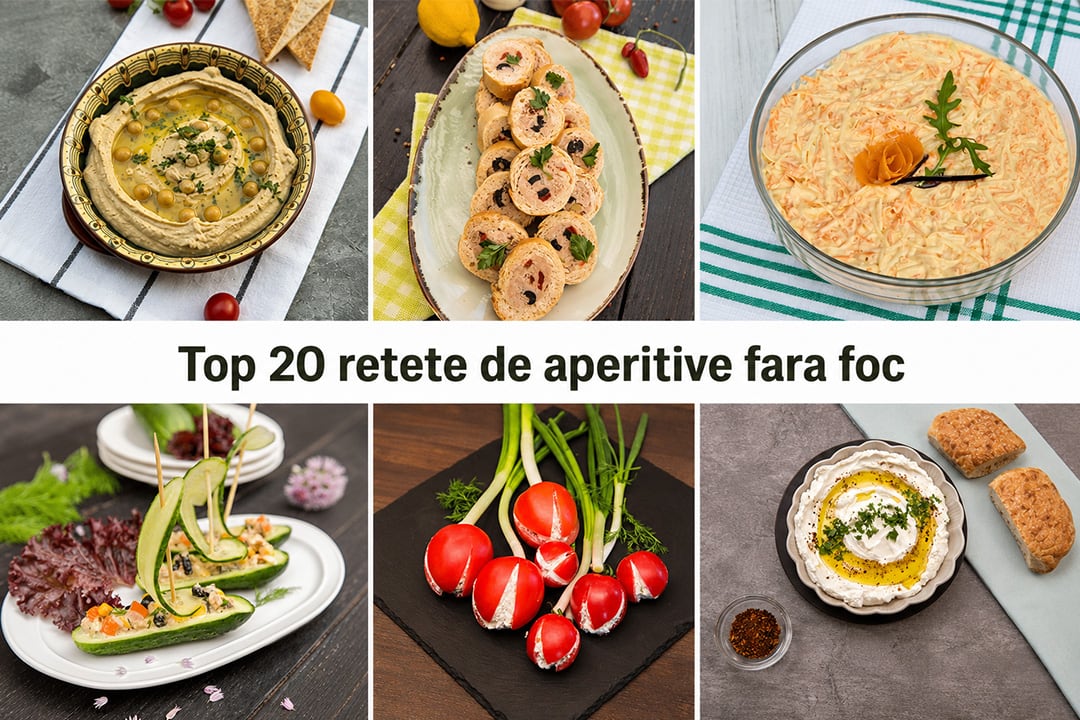 top 20 retete de aperitive fara foc B