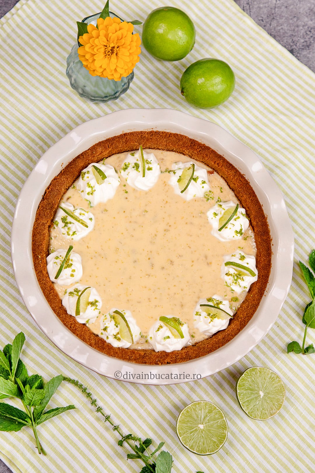 tarta cu lime diva in bucatarie A