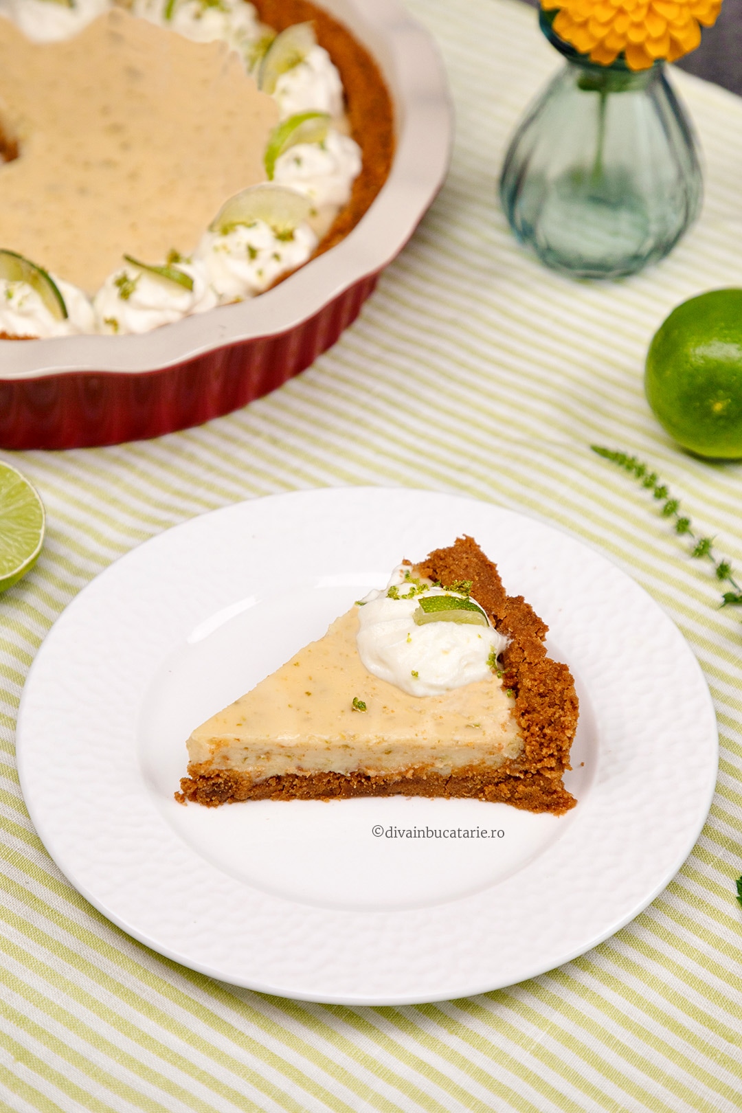 tarta cu lime diva in bucatarie C